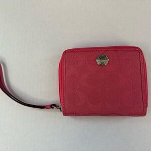 Coach Pink Wallet